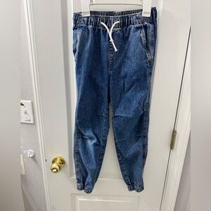 H&M Indigo Denim Joggers